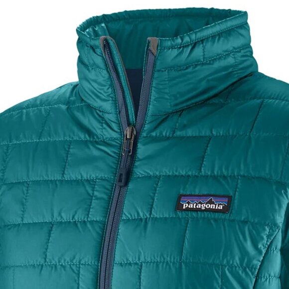 PATAGONIA WOMEN'S NANO PUFF JACKET BELAY BLUE SIZE SMALL PRISTINE - Picture 4 of 14